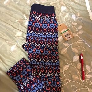 Girl Red Camel Leggings!